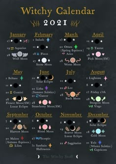 Witchy Calendar, Kartu Tarot, Easy Spells, Buku Harry Potter, Bullet Journal Ideas