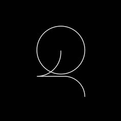 the letter q is made up of thin lines