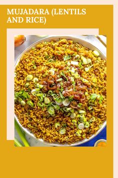 Mujadara is a hearty and delightful lentil and rice dish from the Middle East. Known for its satisfying taste, it's an easy, budget-friendly recipe that's bound to become a favorite.