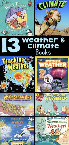 13 books about weather and climate