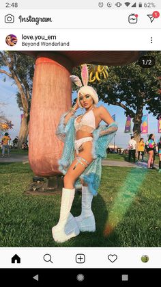 Beyond Wonderland Outfit Rave Plus Size, Alice In Wonderland Costume Rave, Alice Rave Outfit, White Rabbit Rave Outfit, Beyond Wonderland Outfit Rave Ideas, Wonderland Rave Outfits, Beyond Wonderland Outfit Rave