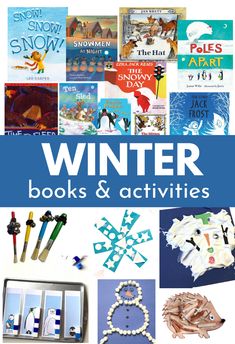 winter books and activities for kids