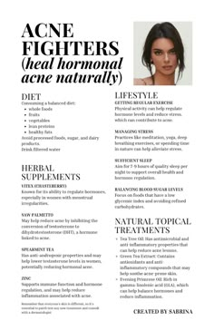 The Ultimate Acne Fighters x Kendall Jenner, Heal Hormonal Acne Naturally  diet, lifestyle, herbal supplements, natural topical treatments, regular exercise, manage stress, sufficent sleep, blood sugar levels, tea tree oil, green tea extract, evening primerose oil, vitex, saw palmeotto, spearmint tea, zinc   #acne #kendalljenner #skin #acneproneskin #naturaltopicaltreatments #herbalsupplements   Created by Sabrina  Dor credit or removal DM Green Tea For Acne, Vs Aesthetic, Model Beauty Secrets, Spearmint Tea, How To Regulate Hormones, Diet Lifestyle, Clear Skin Tips, Hormonal Acne, Glamour Makeup