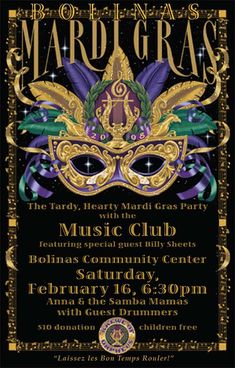 the mardi gras poster