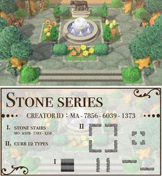 an image of a stone series in the game