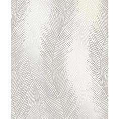 a white and grey wallpaper with an abstract pattern on the bottom half of it