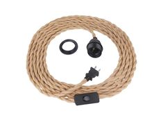 a rope with two plugs and an extension cord