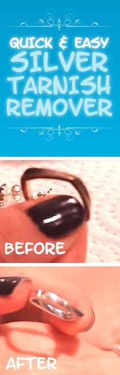 the before and after image shows how to remove nail polish from someone's nails