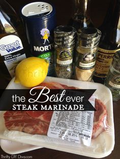 the best ever steak marinade recipe with ingredients