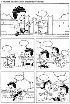 a comic strip with an image of two people talking to each other and one person holding a