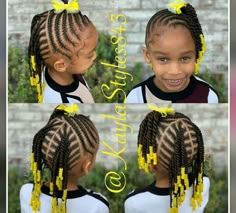 Braids And Beads, Braid Styles For Girls, Toddler Braided Hairstyles, Toddler Braids, Kids Style Hair, Teenage Hairstyles