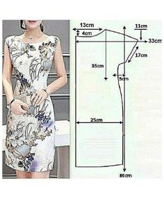 a women's dress size guide with measurements