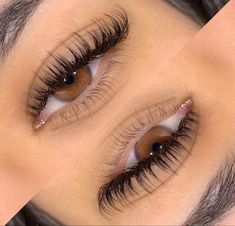 Wispy Wet Set, Pretty Lash Extensions, Wet Lashes Look Extensions, Wet Set Lash Extensions, Wispy Hybrid Lash Extensions, Faux Eyelashes, Wet Set