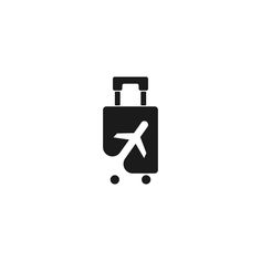 an icon of a suitcase with the letter k on it