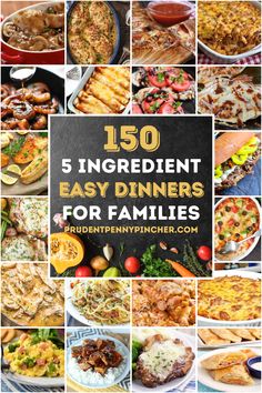 the top ten easy dinner ideas for families