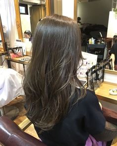 Thick Brown Hair, Asian Long Hair, Hair Inspiration Long, Hairstyles For Layered Hair, Brown Hair Balayage, Haircuts For Medium Hair, Haircuts Straight Hair, Long Layered Hair