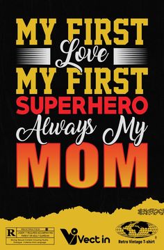 Super MOM, Mother's Day T-shirt Design. Image by Vectintee.std