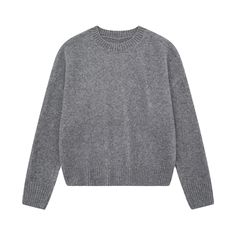 - 100% polyester - hand wash / air dry Basic Sweater, Sweater Autumn, Basic Sweaters, Cozy Knit Sweater, Mode Casual, Fashion 2024, Grey Pullover, Cotton Pullover, Tonga