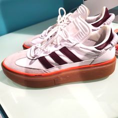 Worn 1 X , Like New , Ivy Park Adidas Adidas Sneakers Women Ivy Park, Ivy Park X Adidas, Ivy Park Adidas, Adidas Ivy Park, Ivy Park, Adidas White, White Adidas, Adidas Women, Adidas Shoes