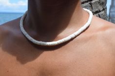 Puka Shell Necklace Handmade Shell Necklace Beach Necklace Surfer Necklace Unisex Necklace Custom Size Necklace We'll also be happy to customize a size for you! Simply message us your requested size. Ships from the Philippines. Handmade by local Filipino artisans. Elevate your summer style with our exquisite Natural White Clam Shell Puka Beach Summer Handmade Necklace. Perfectly crafted for men, women, and teens, this stunning accessory is more than just a necklace--it's a piece of paradise you can wear. Features: Handmade Craftsmanship: Each necklace is expertly handcrafted by skilled Filipino artisans, ensuring a unique and high-quality piece. The intricate craftsmanship and attention to detail make this necklace a standout accessory. Authentic Clam Shell Puka Beads: Each necklace is han Puka Shell Necklace, Beach Necklace, Beach Anklets, Surfer Necklace, Beach Bracelets, Beach Necklaces, Puka Shell, Seashell Necklace, Unisex Necklace