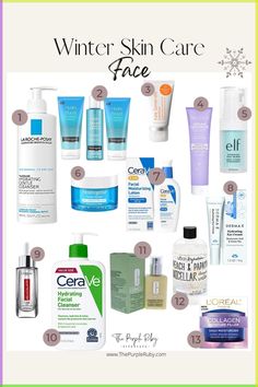 Check out our curated list of hydrating skincare products for your face and extras to keep glowing skin through the winter months. Learn the beauty skincare routine tips you need for winter. Skin Care Routine For Winters, Skincare Tips For Winter, Cold Weather Skin Care Tips, Dry Face Skin Care Routine Winter, Winter Skin Care Routine For Combination Skin, Winter Skin Care Routine For Oily Skin, Winter Skincare Routine Dry Skin, Winter Skincare Tips, Winter Moisturizer Face