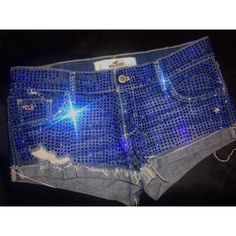 Swarovski Crystal Covered Denim Shorts Size: 27 -Some Crystals Have Fallen Off But They’ve Sustained About 6 Lengthy Wears & Still Look Like The Photos Feel Free To Offer, But Keep In Mind It’s A Semi-Firm Price For Now. We’ll See Where Things Go. Not An Item You’ll See Everyday. Or Ever... Nor Was I Ever Able To Convince Them Over The Course Of Years To Make Another Pair. The Hours Of Handwork Were Tedious. Required A Press, They Are Not Cheap Glue On Rhinestones. The Hours, Swarovski Crystal, Jean Shorts, Glue, Denim Shorts, Feel Free, Womens Shorts, Crystals, How To Wear