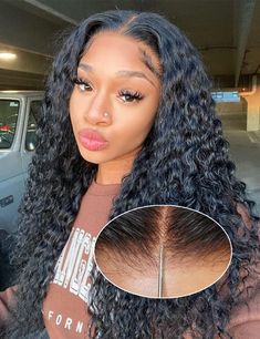 PRICES MAY VARY. ❤️ Glueless Dome Cap Wig: New Upgraded HD Lace Wig Can Be Weared Within 15s which is more easy and convenientt and friendly especially for the beginners,No Need to Cut the Lace No Glue& Gel,Just Wear to Go! ❤️ Glueless Wig Pre Cut HD Lace:3D Dome Cap Removable Adjustable Elastic Band 100% Secure,No Glue,No Gel,No Spray,No Product Needed Zero Adhesive & Skill,Healthy and No Worry of The Allergic Anymore ❤️ Glueless 6X4.75 HD Lace Wigs：Different from 4x4 5x5 and 6X4, the inner lac Curly Lace Wig, Curly Weaves, U Part Wigs, Glueless Wigs, Glueless Wig, Women's Wigs, Curly Human Hair Wig, Wig Caps, Wigs Human Hair