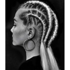 Pipe Braid, Infinity Braid, Tight Braids, Artistic Hair, Trendy Hairstyles, Braid Styles