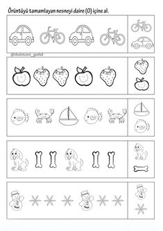 the worksheet for beginning and ending with numbers 1 - 10, including an image of