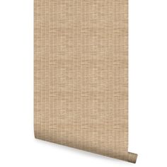 a beige wallpaper with a plain weave pattern on the top and bottom half of it