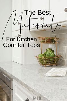 the best materials for kitchen counter tops