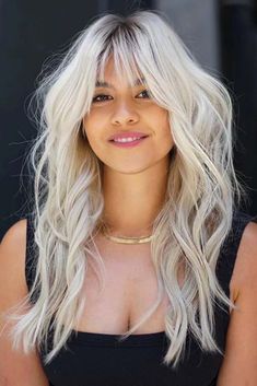 Trendy Blonde Hair Colors And Several Style Ideas To Try In 2024 ★ Trendy Blonde Hair, Blonde Hair Colors, Short Blonde Bobs, Blonde With Dark Roots, Blonde Bob Hairstyles, Blonde Short, Creamy Blonde, Blonde Tones, Dirty Blonde Hair