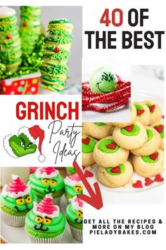 grino party ideas and treats for christmas