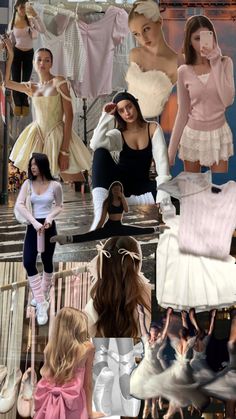 #ballerinacore #ballerina #ballet #cute #aesthetic #city #outfits #girly #pink Aesthetic City Outfits, Ballerina Core, Aesthetic City, City Outfits, Cute Aesthetic, Mood Board, Ballet