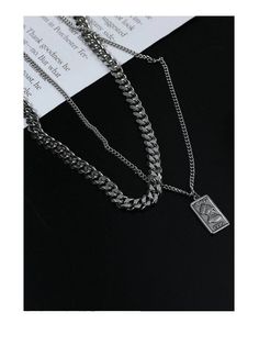 Type: AccessoriesMaterial: Titanium steelNecklace length: 50cm ( 19.7 inches )Extension chain: 5cm ( 2.0 inches ) Mens Accessories Necklace, Cuban Chain Necklace, Essential Oil Storage, Silver Prices, Chain Necklaces, Cuban Chain, Steel Necklace, Heart Beads, Blue Heart