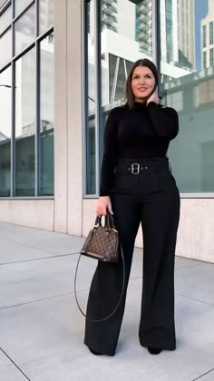 Curvy Work Outfit, Outfit Pantalon, Chic Work Outfit, Trendy Work Outfit, Spring Work, Spring Work Outfits, Professional Outfits Women, Business Outfits Women, Business Casual Outfits For Women