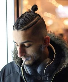 Taper Fade With Braids, Fade With Braids, Braids For Guys, Braid Hairstyles For Men, Braided Designs, Wavy Hair With Braid, Best Braid Styles, Breaking Hair