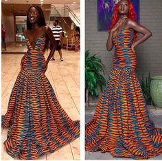 A beautiful mermaid / fishtail dress perfect for weddings, prom, birthday and any occasion you plan to look your best in. 100% African wax cotton Zipper at the back Length depends on the size ( you can leave your preferred length in the note to seller option while making your order) Wash with mild detergent. Do not bleach This can be made in other fabric options, please contact me for more details. This is made to order and can be custom fitted, please feel free to send your measurements if you Ankara Mermaid Dress, Dashiki Prom Dress, Ankara Prom Dress, Prom Dress African, African Mermaid, African Print Maxi Dress, Party Wear For Women, Printed Prom Dresses, Dashiki Dress