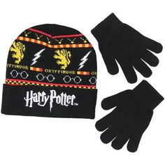 This is an officially licensed Harry Potter product, guaranteed, or your money back!  This Harry Potter beanie features a beautiful allover character-themed design of a Gryffindor house animal lion logo, Lighting representing Harry's scar, and glasses, with black gloves to complete the look.  It is made of 100% acrylic fabric. Listed in youth sizes. MAKES A GREAT GIFT! Harry Potter Hat Knitting Patterns, Harry Potter Hat And Scarf Pattern, Griffyndor Scarf, Knit Harry Potter Scarf, Logo Lighting, Harry's Scar, Harry Potter Beanie, Gryffindor House, Animal Lion