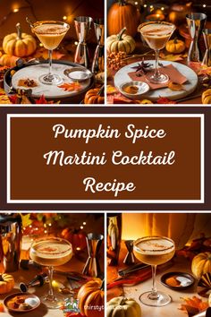 the pumpkin spice martini cocktail recipe