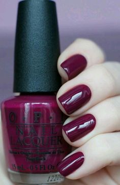 Berry Nails, Spring Nail Polish, Wine Nails, Nagellack Trends, Nail Color Trends, Spring Nail Colors, Nail Polish Trends, Dark Nails