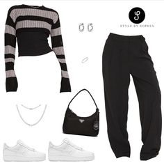 Practice Clothes Kpop, Kpop Workout Outfit, Kpop Idol Practice Outfit, Sporty Kpop Outfit, Kpop Stage Outfits Sporty, Polyvore Autumn, Black Clothes, Casual College Outfits, Trending Fashion Outfits