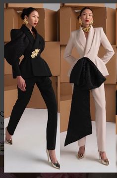 Creative Suits Women, Sartorial Style, Chic Dress Classy, Hilarious Photos, Women's Suits, Woman Suit Fashion, Classy Work Outfits, Stylish Work Outfits