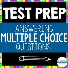 This resource is for Test Prep - Answering Multiple-Choice Questions.  If you would prefer similar resources that are designed to be used in an Interactive Notebook, check out the Interactive Notebook Test Prep Unit HERE.In this 5-day unit, students learn specific strategies to promote success on state assessments and daily practice.  Students are exposed to test-taking strategies for answering multiple-choice questions.   During this unit students learn and practice test-taking tips, understand Short Reading Passage, Poetry Analysis, Ela Worksheets, Test Taking Strategies, Multiple Choice Questions, Reading Comprehension Skills, Independent Reading, Test Taking Skills, Reading Program