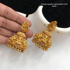 To buy whatsapp 9335835609 #earring #antiquejhumka #goldantiqueearring Fancy Jewellery Designs, Fancy Jewellery, Antique Earrings, Jewellery Designs, Jewelry Design, Gold