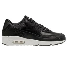 Nike 'Air Max 90' Sneaker (Women) Color: Black/ Black/ Summit White Size 7 M Will Post Photos Of Actual Sneakers Soon. Nike Air Max 90, Shoes Nike, Woman Colour, Black Nikes, Womens Shoes Sneakers, Air Max, Nike Air Max, Nike Shoes, Womens Sneakers