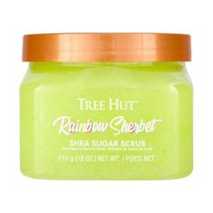 Tree Hut Rainbow Sherbet Shea Sugar Body Scrub - 18oz Preppy Products, Eye Makeup Images, Fav Products, Rainbow Sherbet, Perfect Skin Care Routine, Shower Supplies