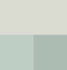 two different shades of gray and white with one light green in the middle, while the other is pale blue