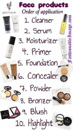 Makeup Help, Face Products