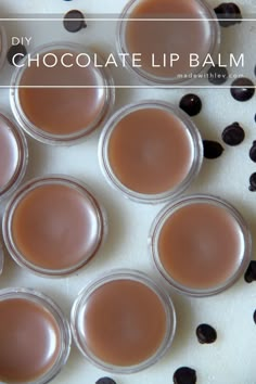 Diy Lip Gloss Recipes, Diy Vaseline, Lip Gloss Recipes, Chocolate Lip Balm, Herb Crafts, Milk Ideas, Lip Gloss Recipe, Vaseline Lip Balm, Homemade Lip Balm Recipe